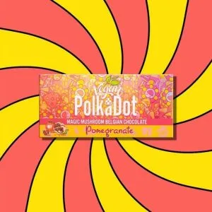 Polkadot Pomegranate Shroom bars