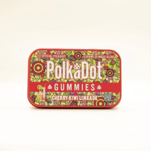 Polkadot Purple Mushroom Gummies Cherry Kiwi Limeade Gummies