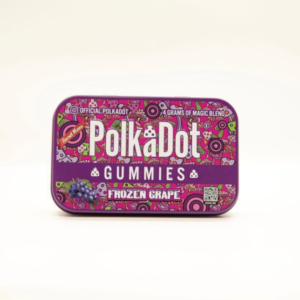 Polkadot mushroom gummies Frozen Grape Gummies