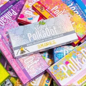 Shroom bar for PolkaDot Smores Mushroom Chocolate Bar